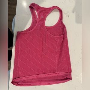Lululemon Swiftly Tank Top Hot Pink Size 10